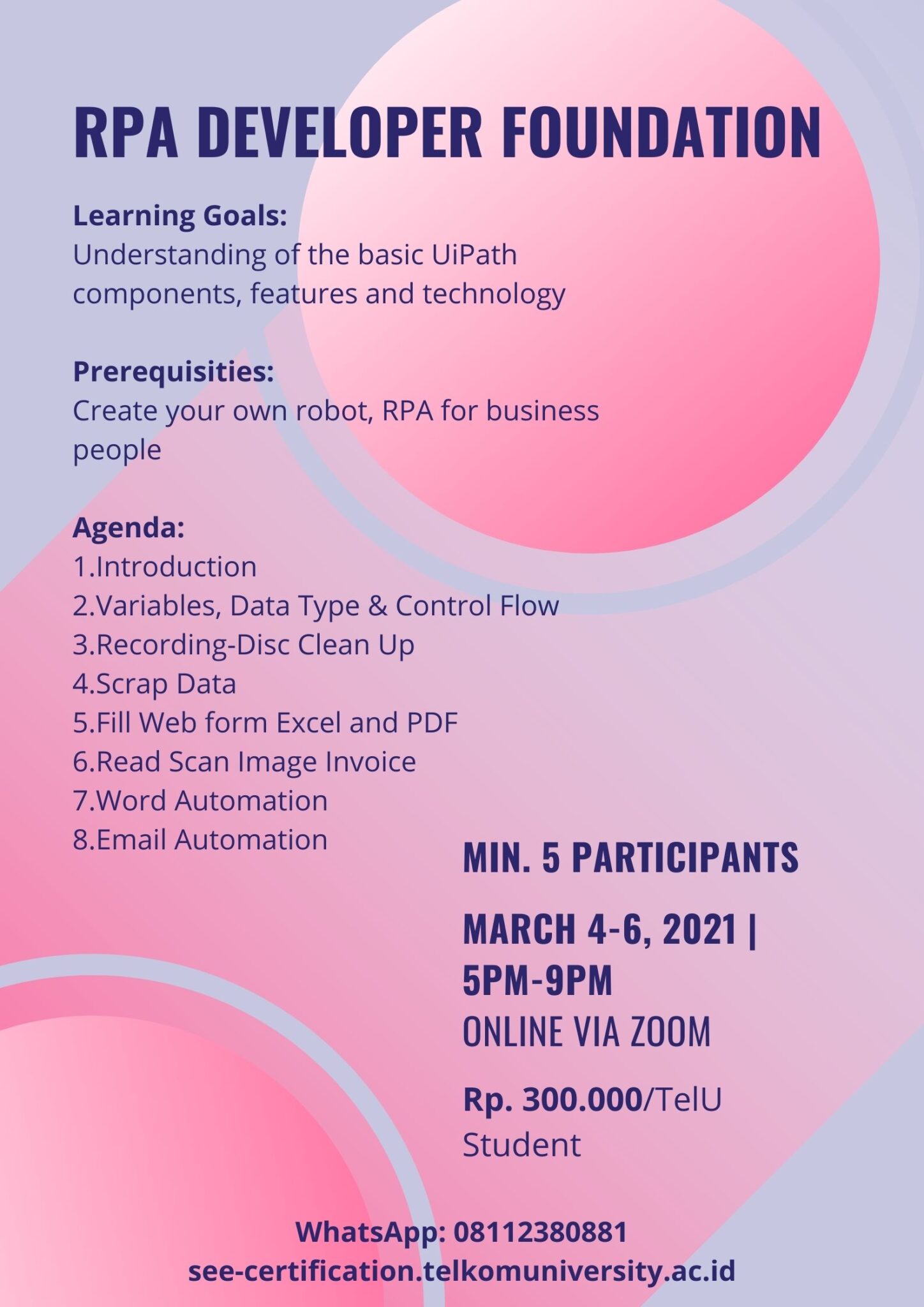 RPA Developer Foundation